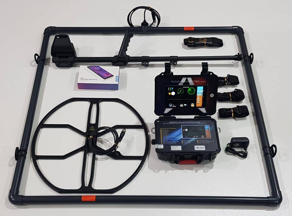 نقطه زن تصویری الفا 7000- alpha sx 7000 plus metal detector